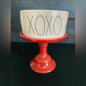 Rae Dunn Valentine’s XOXO Large Dog Bowl